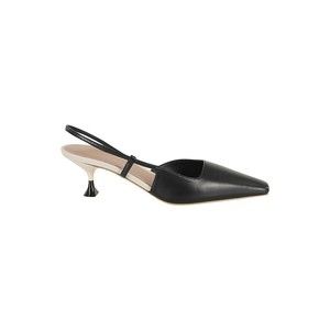 3Juin Kira Pumps With Sculptural Heel And Square Toe - NWT